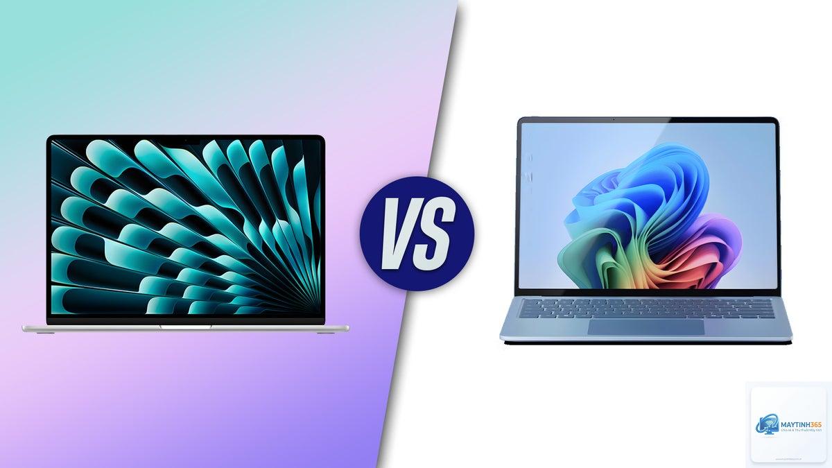 MacBook Air M4 vs Laptop Windows - Hình 2