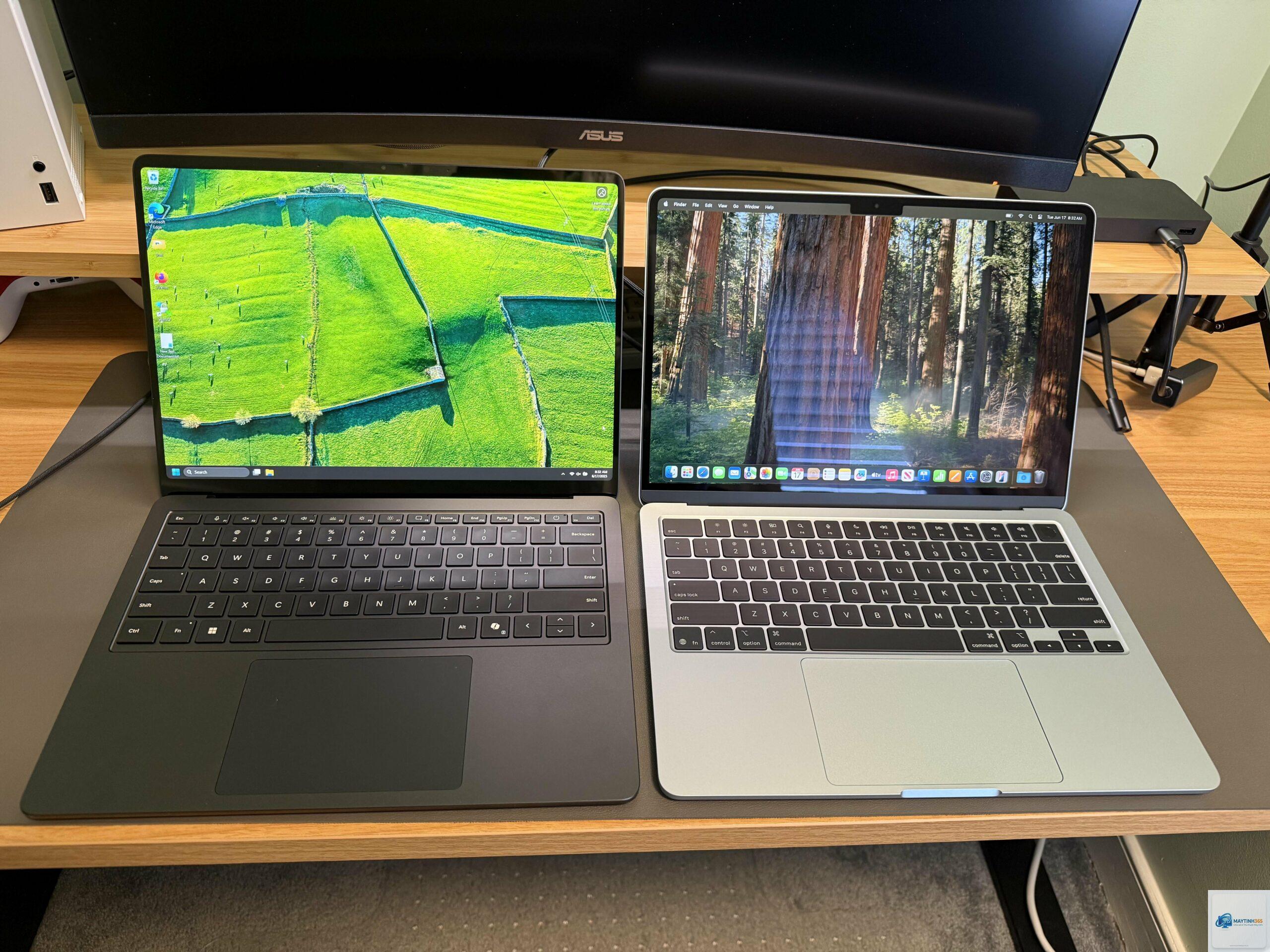MacBook Air M4 vs Laptop Windows - Hình 5