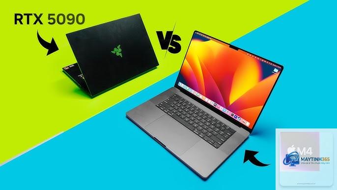 MacBook Pro M4 Pro vs Laptop RTX - Hình 5