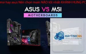 Mainboard ASUS vs MSI