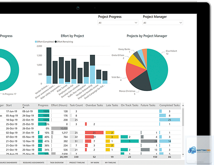 Microsoft Project - Hình 3