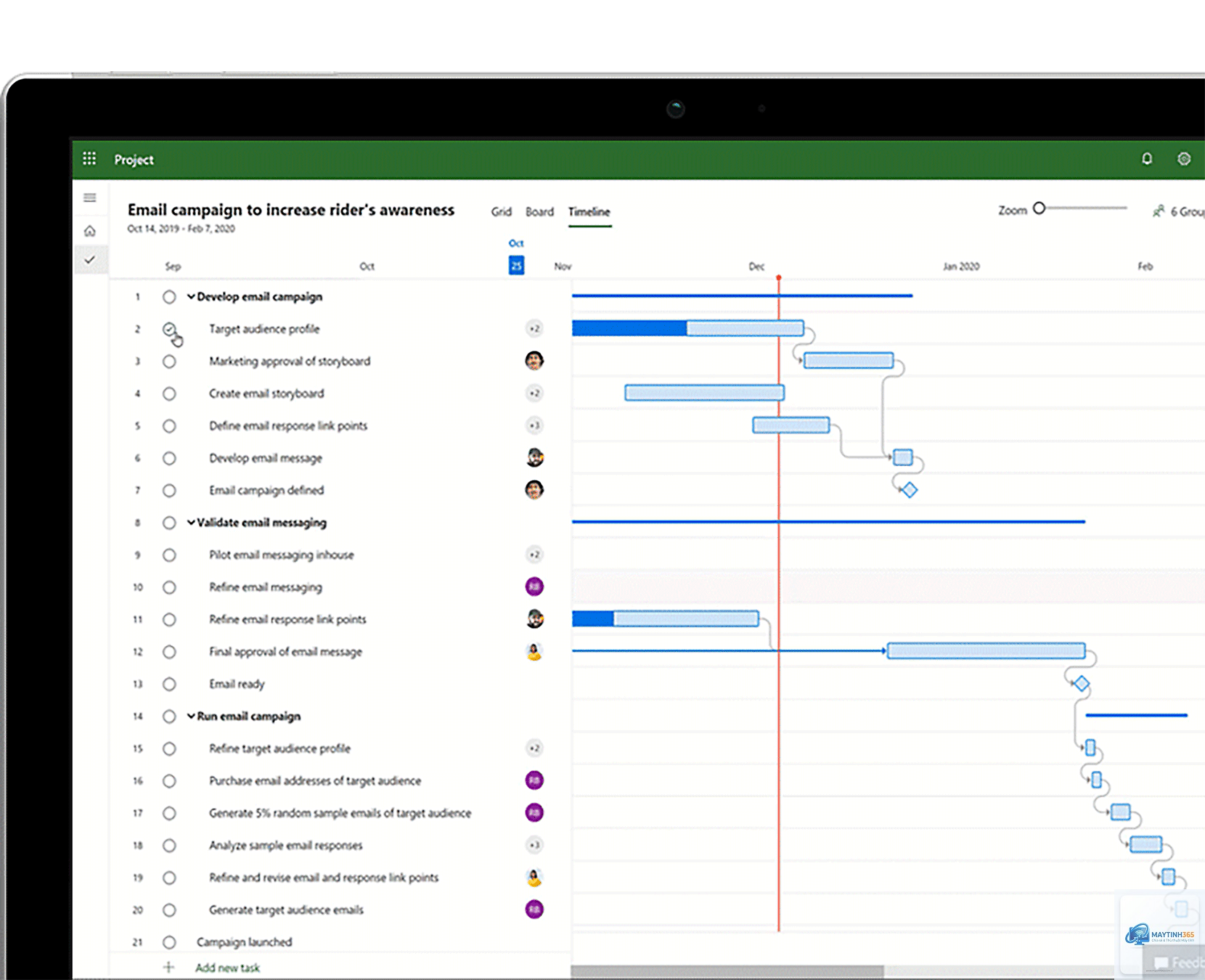 Microsoft Project - Hình 4
