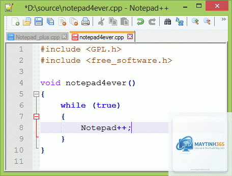 Notepad++ - Hình 2