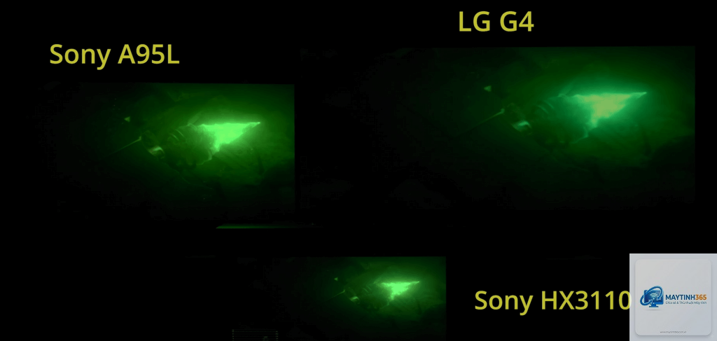 OLED bóng vs OLED nhám
