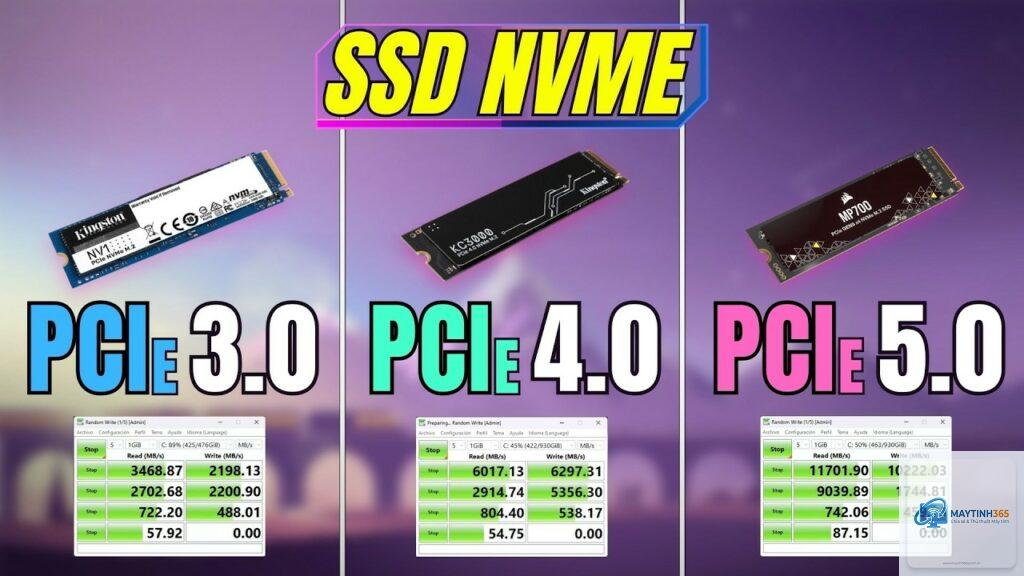 PCIe 4.0 vs PCIe 5.0 SSD