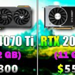 RTX 2080 Ti vs RTX 4070
