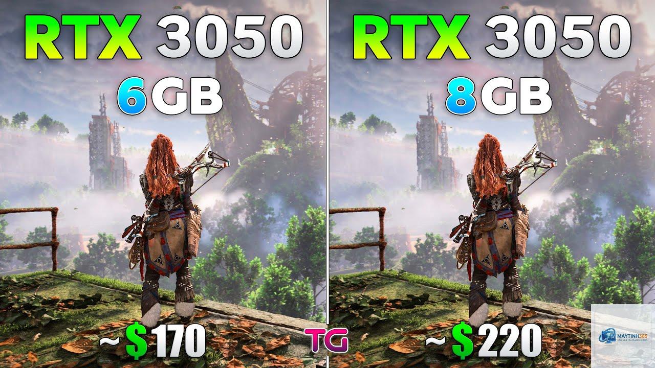RTX 3050 6GB vs RTX 3050 8GB - Hình 1