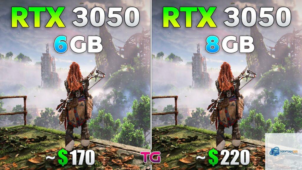 RTX 3050 6GB vs RTX 3050 8GB