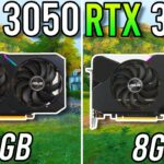 RTX 3050 vs RTX 3070