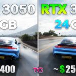 RTX 3050 vs RTX 3090