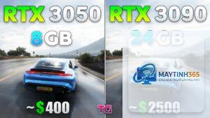 RTX 3050 vs RTX 3090