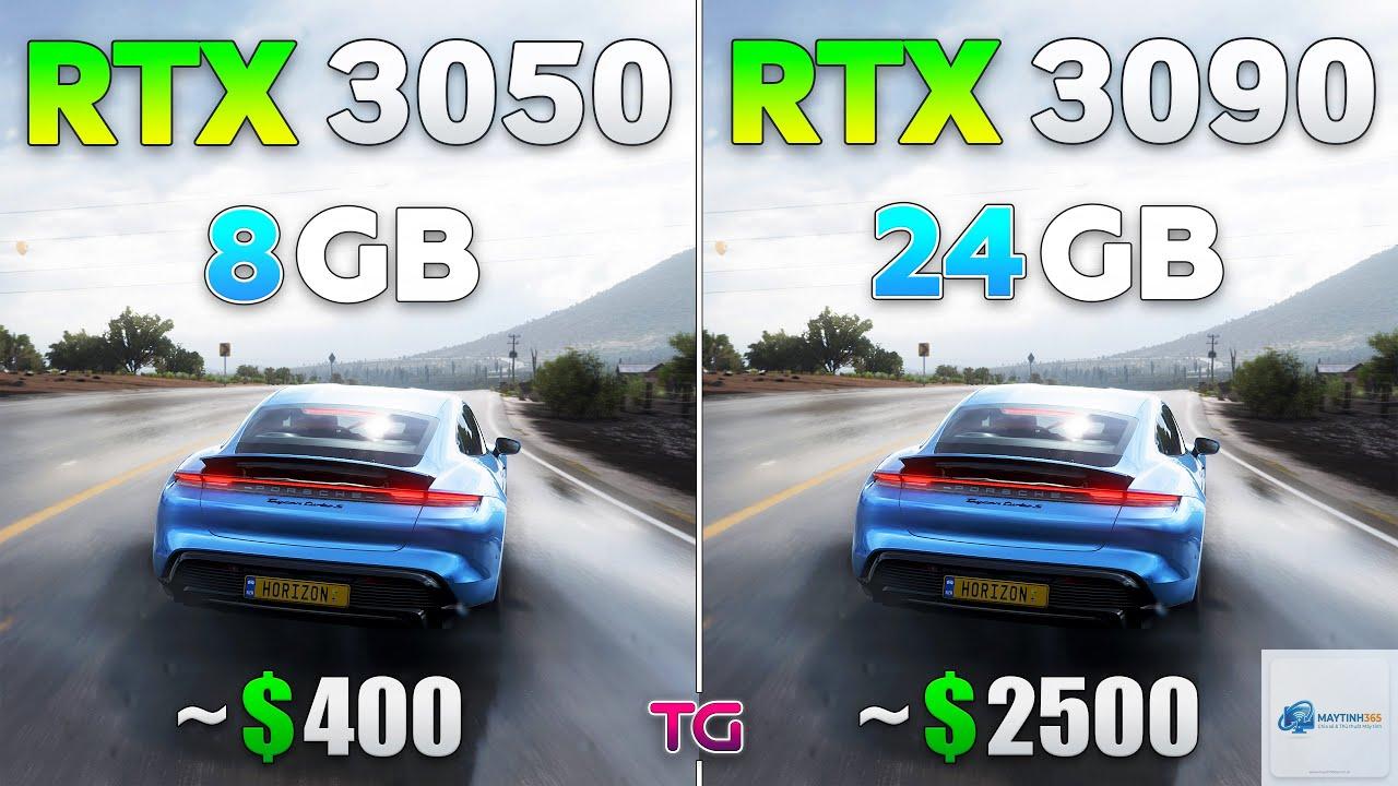 RTX 3050 vs RTX 3090 - Hình 1