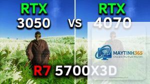 RTX 3050 vs RTX 4070