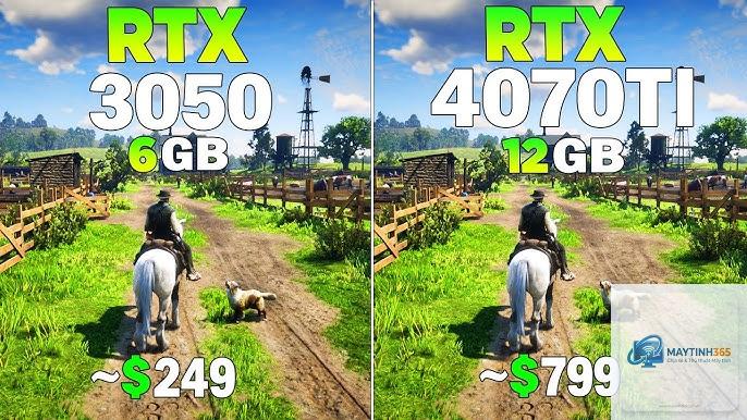 RTX 3050 vs RTX 4070 Ti