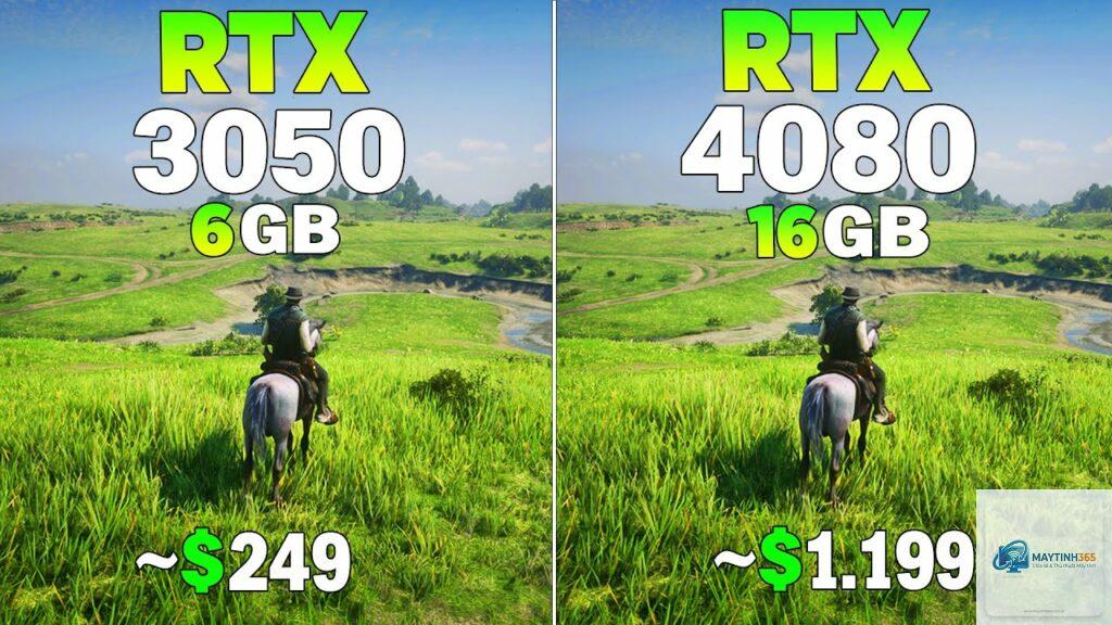 RTX 3050 vs RTX 4080