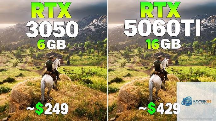 RTX 3050 vs RTX 5060 Ti