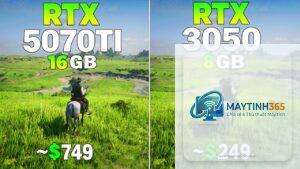 RTX 3050 vs RTX 5070 Ti