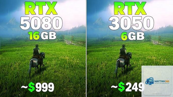 RTX 3050 vs RTX 5080
