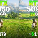 RTX 3050 vs RTX 5090