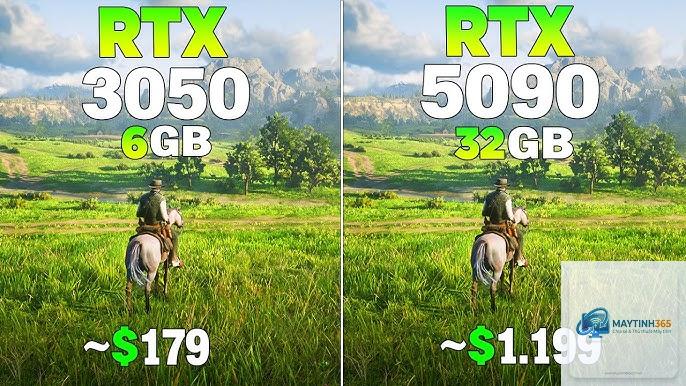 RTX 3050 vs RTX 5090