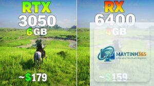 RTX 3050 vs RX 6400