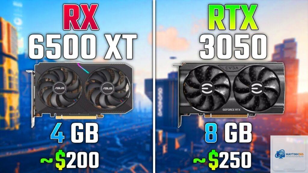 RTX 3050 vs RX 6500 XT