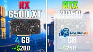 RTX 3050 vs RX 6500 XT