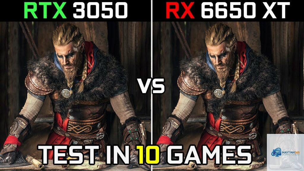 RTX 3050 vs RX 6650 XT