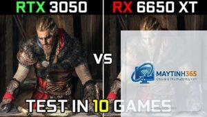 RTX 3050 vs RX 6650 XT