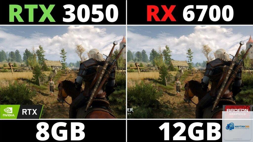 RTX 3050 vs RX 6700 XT