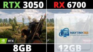 RTX 3050 vs RX 6700 XT