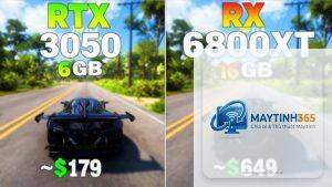 RTX 3050 vs RX 6800 XT