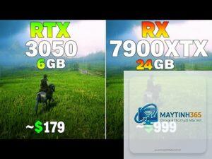 RTX 3050 vs RX 7900 XTX