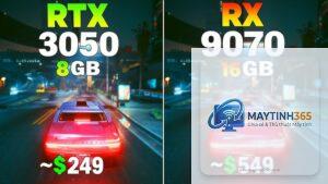 RTX 3050 vs RX 9070
