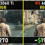 RTX 3060 Ti vs RX 6600