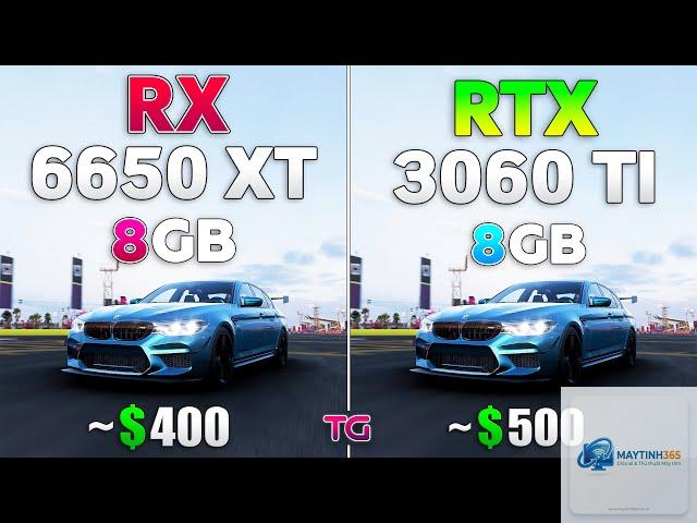 RTX 3060 Ti vs RX 6650 XT