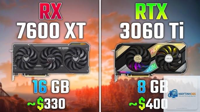 RTX 3060 Ti vs RX 7600 XT