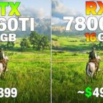 RTX 3060 Ti vs RX 7800 XT: Bản Nâng Cấp Đáng Giá Hay Cú Lừa Ngoạn Mục? RTX 3060 Ti vs RX 7800 XT