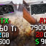 RTX 3060 Ti vs RX 7900 XTX