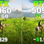 RTX 3060 vs RTX 5090