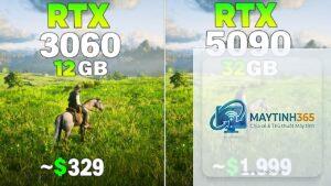 RTX 3060 vs RTX 5090