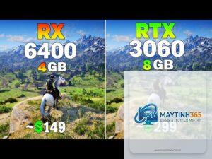 RTX 3060 vs RX 6400