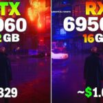 RTX 3060 vs RX 6950 XT