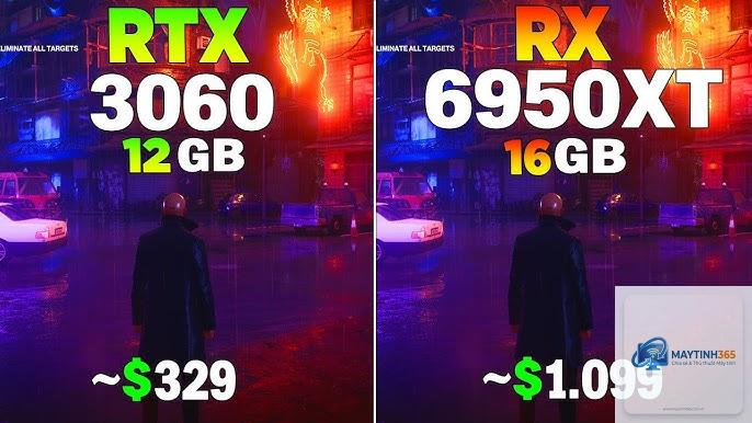 RTX 3060 vs RX 6950 XT