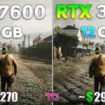 RTX 3060 vs RX 7600