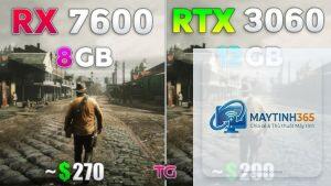 RTX 3060 vs RX 7600