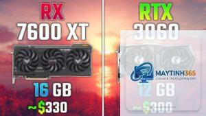 RTX 3060 vs RX 7600 XT