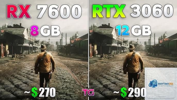 RTX 3060 vs RX 7600