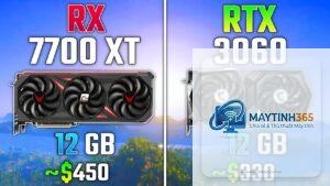 RTX 3060 vs RX 7700 XT