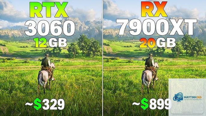 RTX 3060 vs RX 7900 XT
